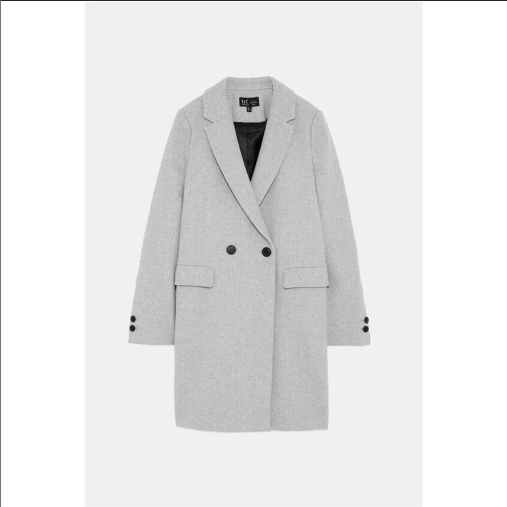 ZARA Light Grey Coat